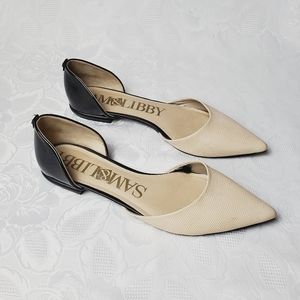 Sam & Libby point toe flat shoes